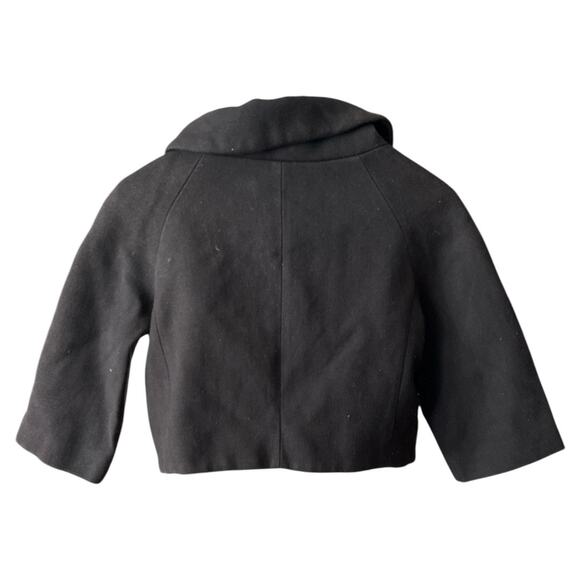 ZARA Basic Black Crop Jacket, S - Picture 2 of 10